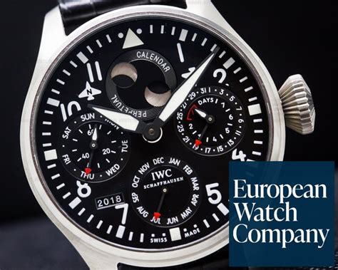 iwc big pilot perpetual calendar cellini|iwc pilot's watch calendar.